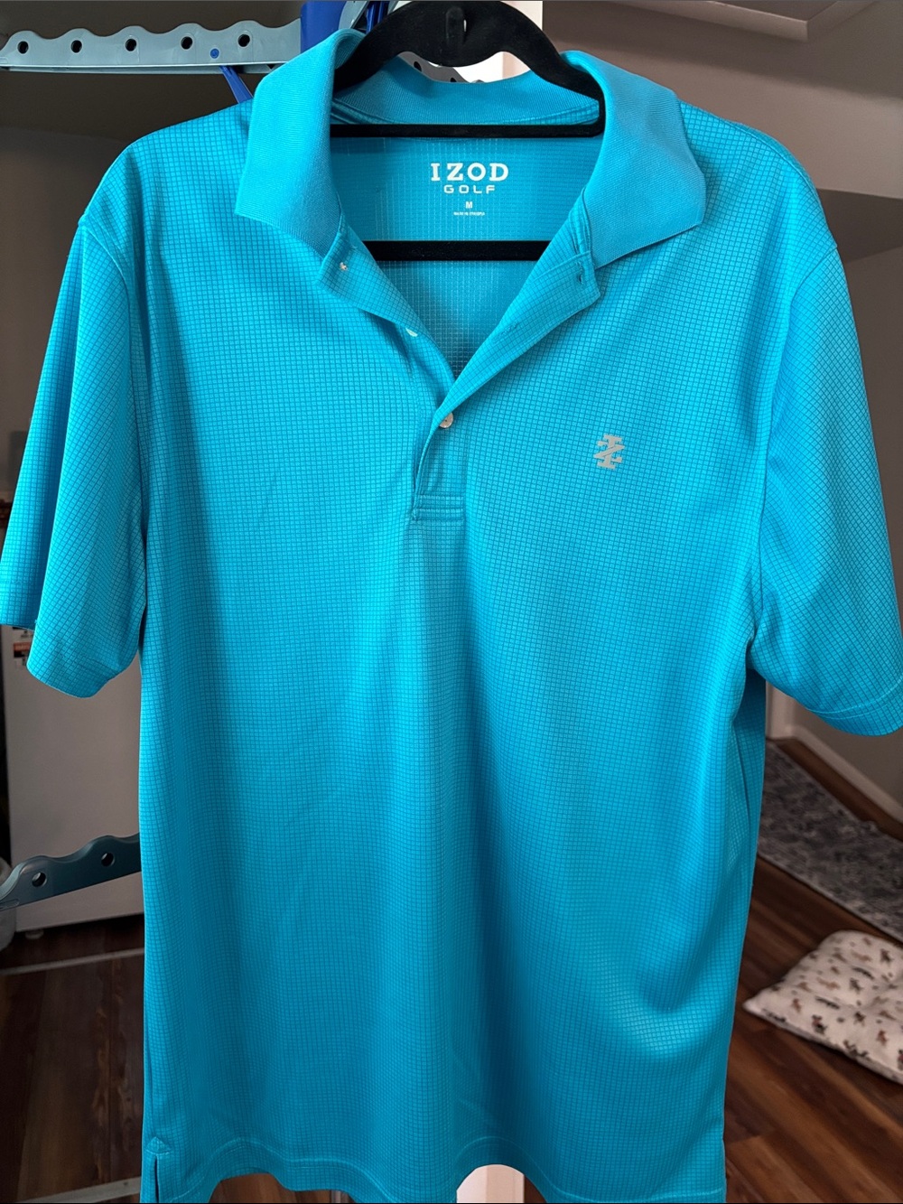 Izod Men’s Turquoise Golf Polo
